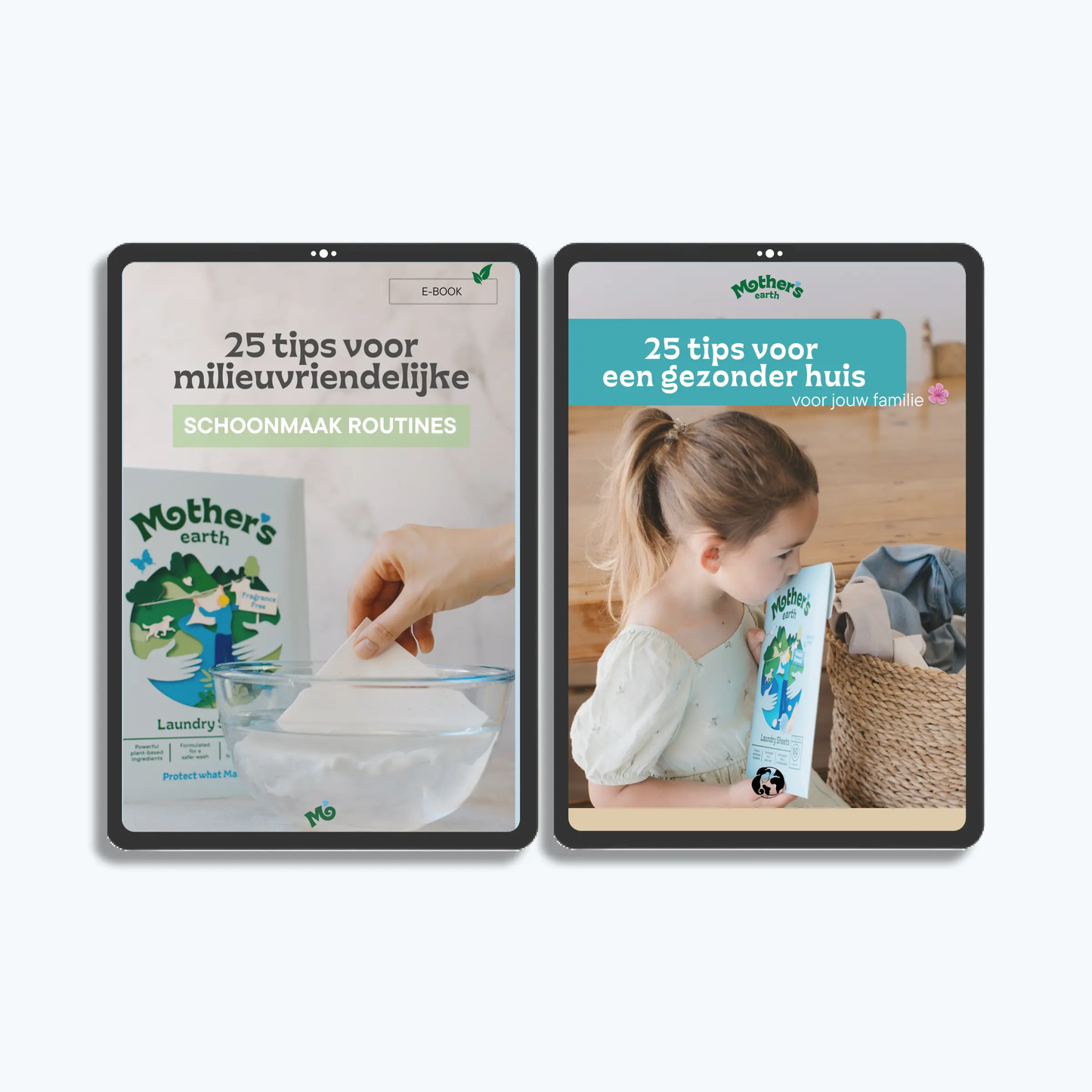2 E-books – 50+ Tips voor een Gezonder Huis & Planeet Mother's Earth NL