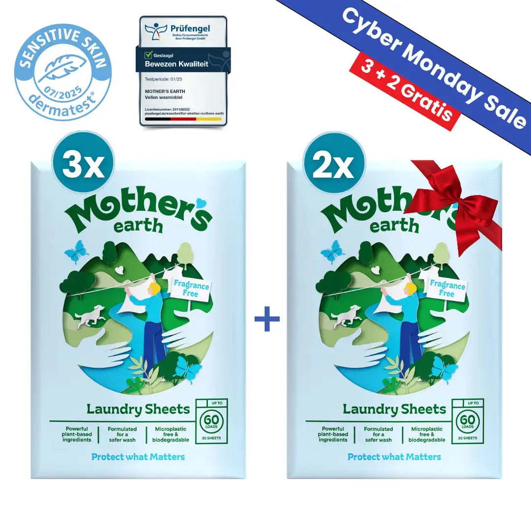 Milieuvriendelijke Wasstrips Mother's Earth