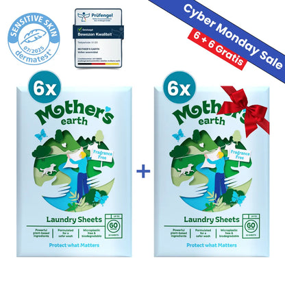 Milieuvriendelijke Wasstrips Mother's Earth