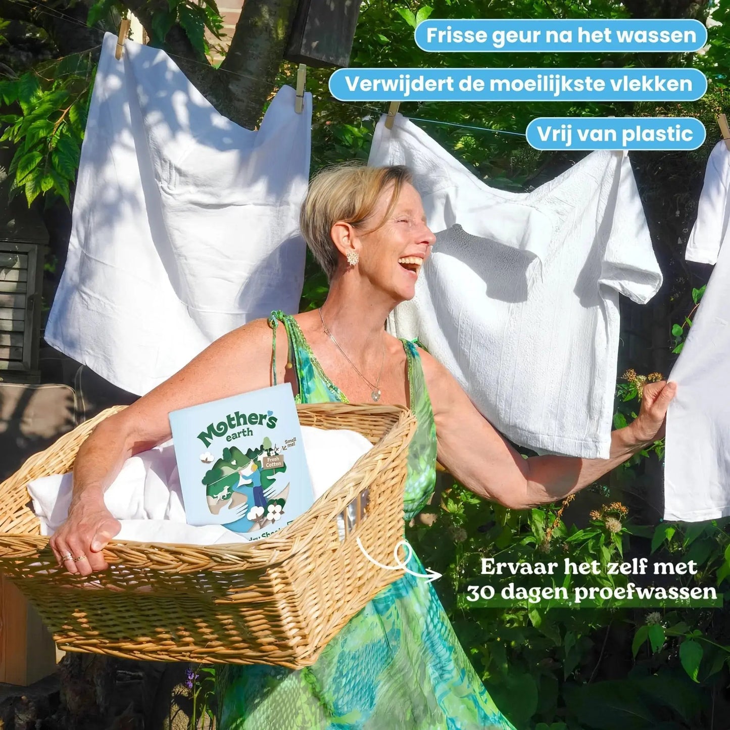 Milieuvriendelijke Wasstrips Mother's Earth