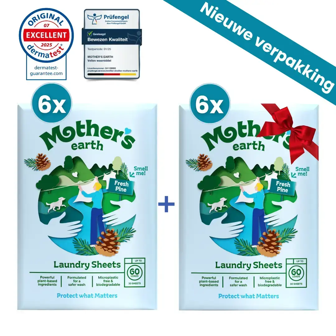 Milieuvriendelijke Wasstrips Mother's Earth