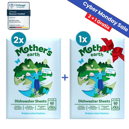 Milieuvriendelijke Vaatwasstrips Mother's Earth