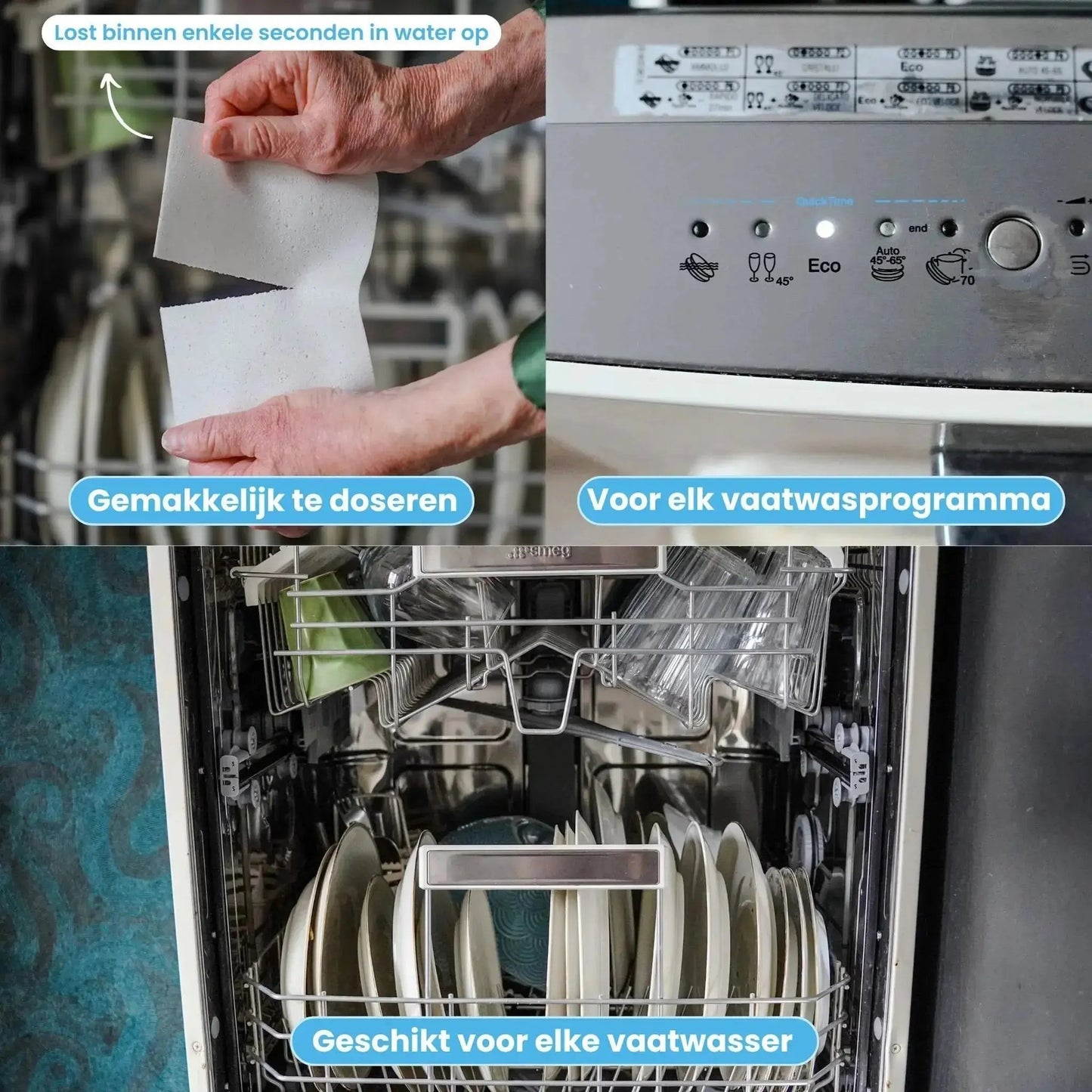 Milieuvriendelijke Vaatwasstrips Mother's Earth