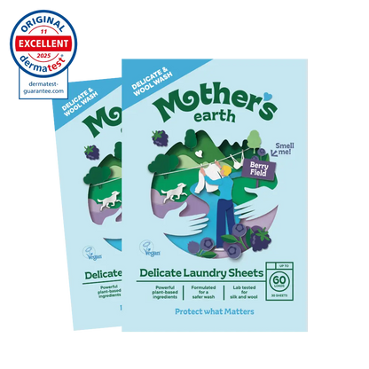 Laundry Detergent Sheet - Silk & Wool Mother's Earth NL