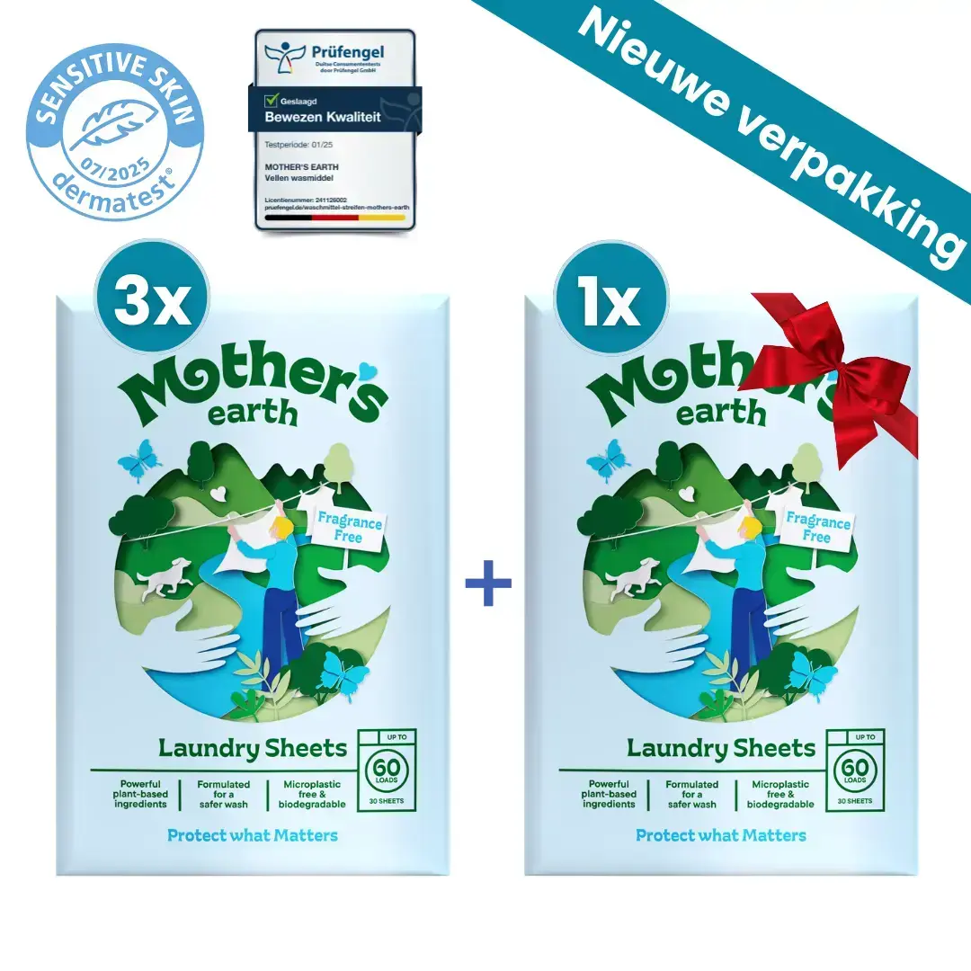 Milieuvriendelijke Wasstrips Mother's Earth