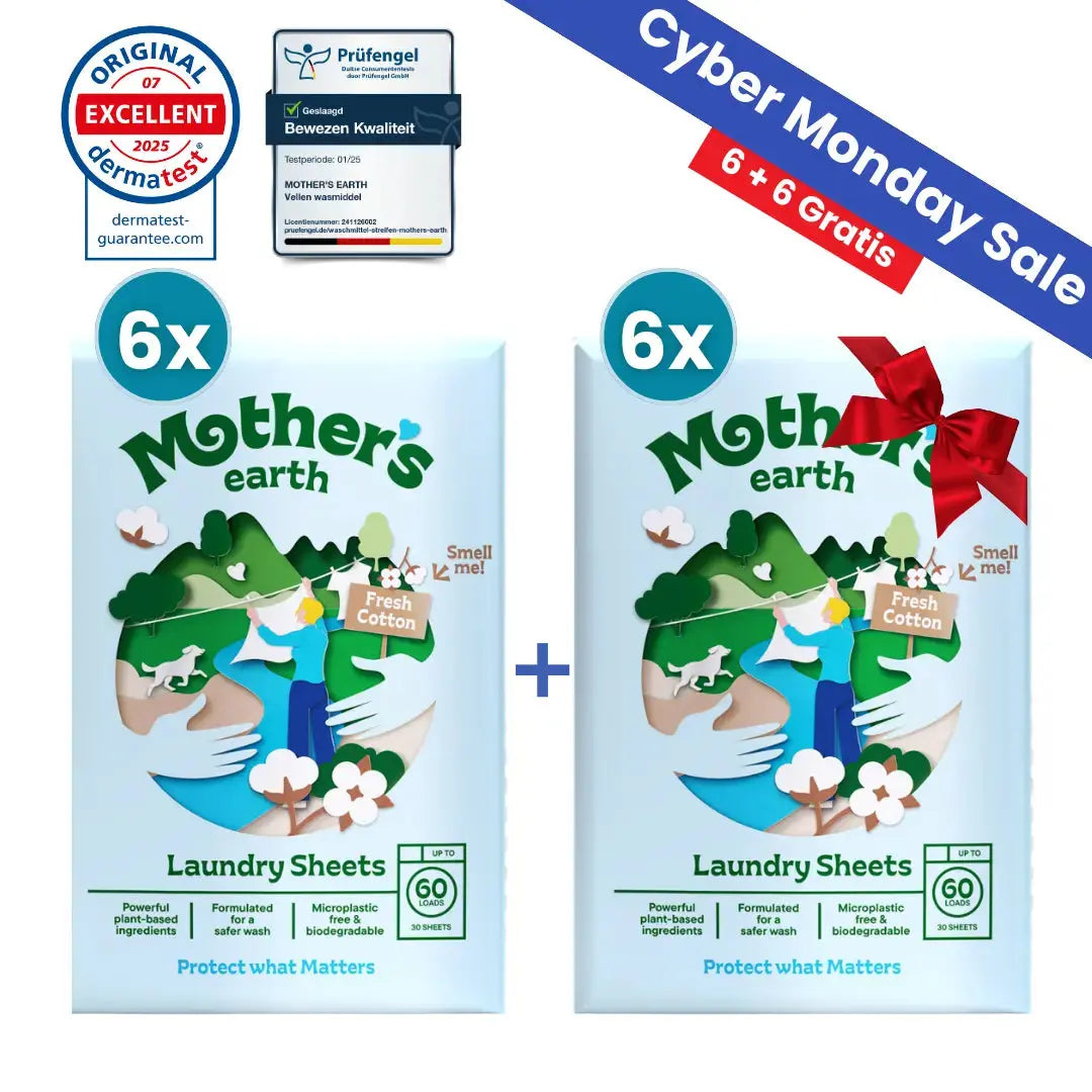 Milieuvriendelijke Wasstrips Mother's Earth