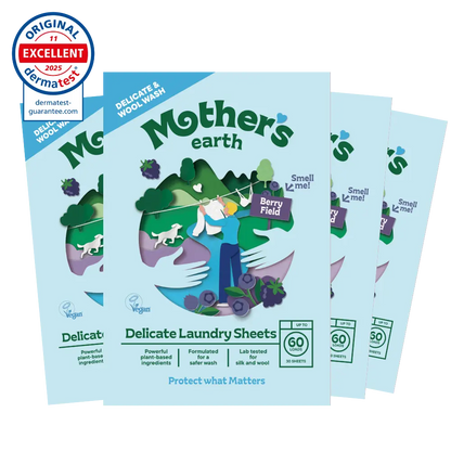 Laundry Detergent Sheet - Silk & Wool Mother's Earth NL