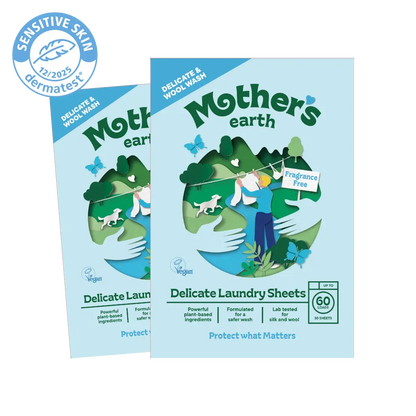 Laundry Detergent Sheet - Silk & Wool Mother's Earth NL