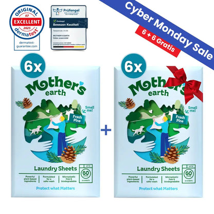 Milieuvriendelijke Wasstrips Mother's Earth