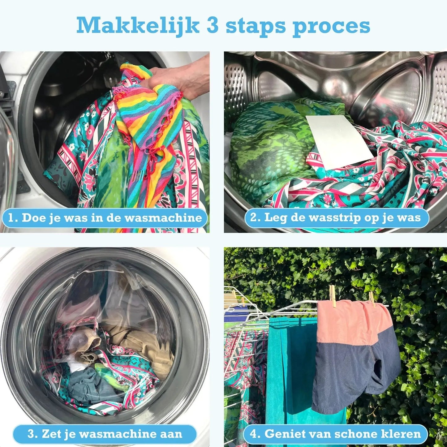 Milieuvriendelijke Wasstrips Mother's Earth