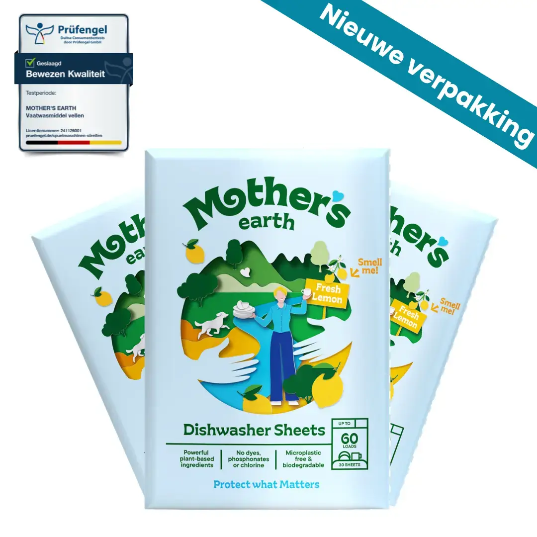 Milieuvriendelijke Vaatwasstrips Mother's Earth NL