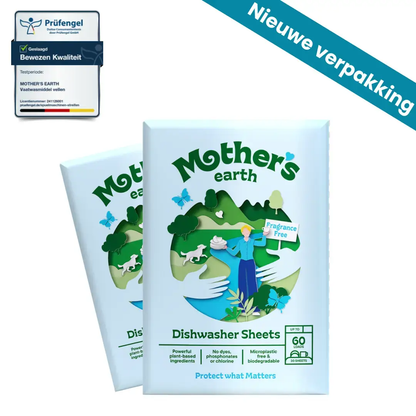 Milieuvriendelijke Vaatwasstrips Mother's Earth NL