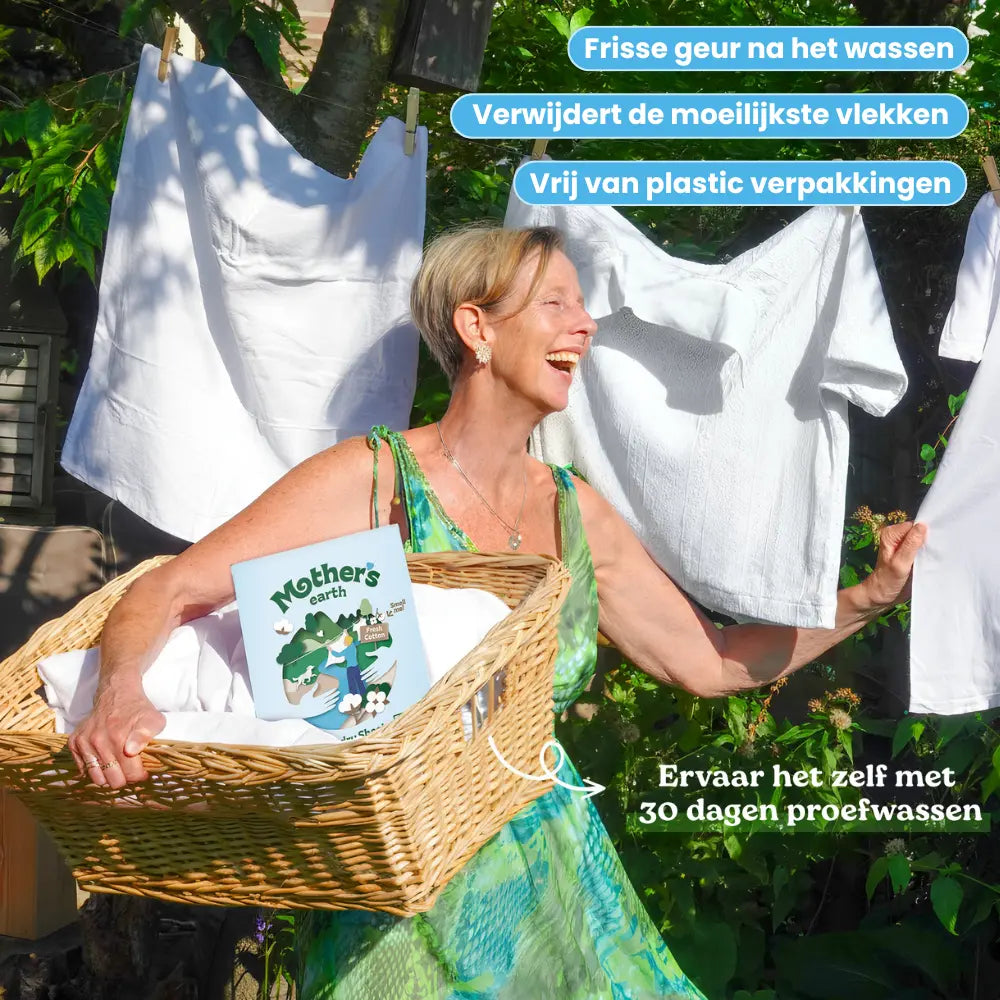 Laundry Detergent Sheet - Silk & Wool Mother's Earth NL