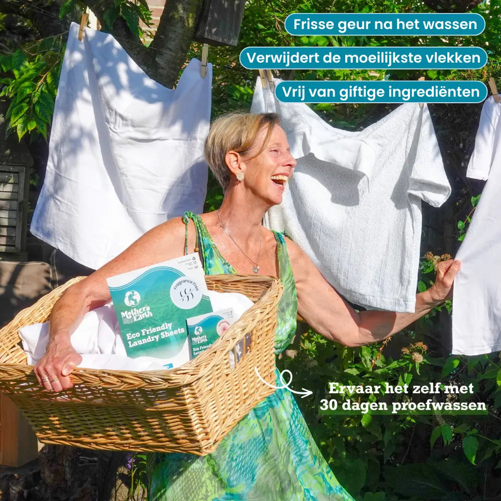 Milieuvriendelijke Wasstrips | 240 Wasjes Mother's Earth