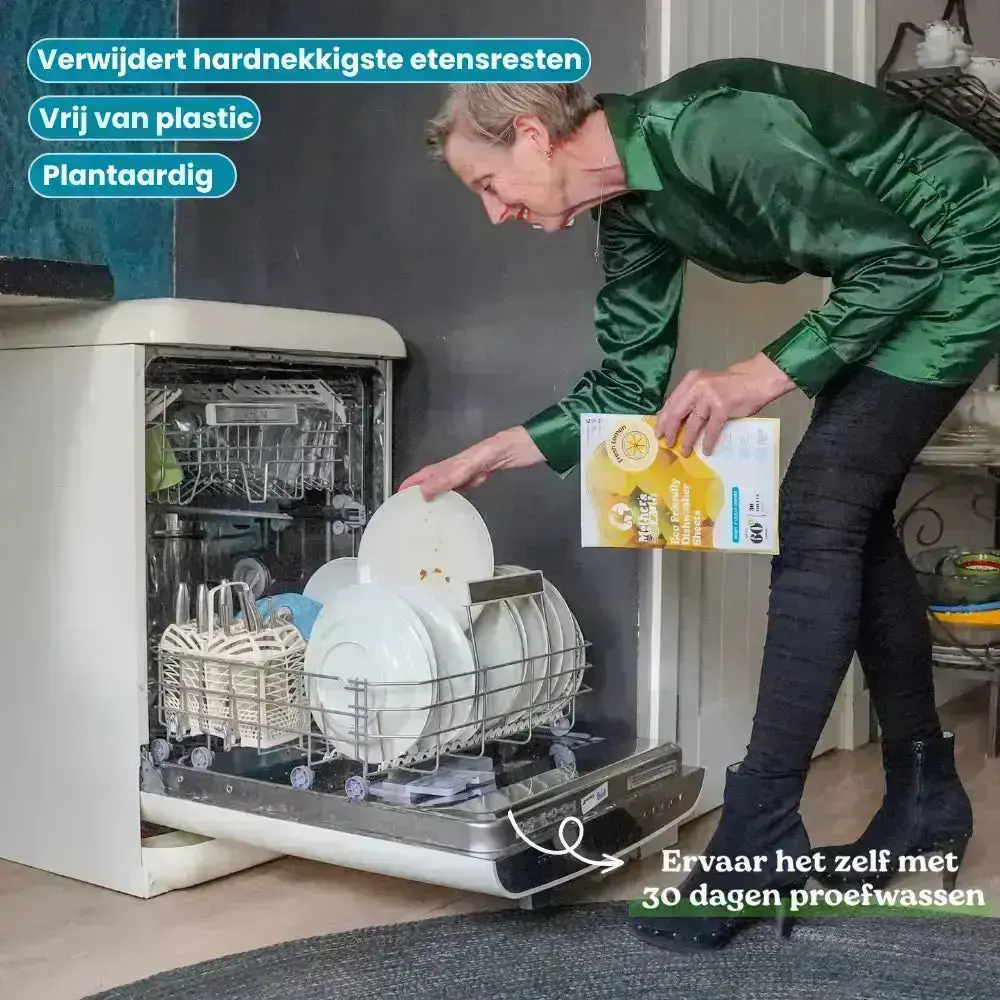 Milieuvriendelijke Vaatwasstrips | 60 Wasjes Mother's Earth NL