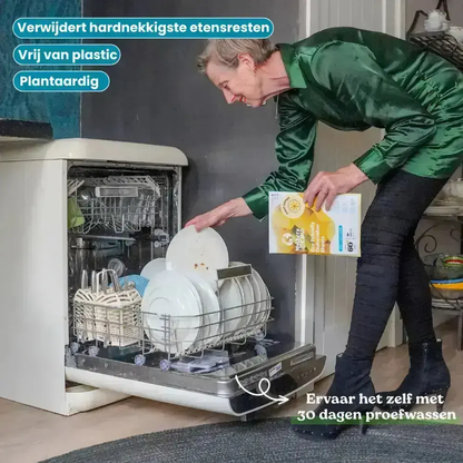 Milieuvriendelijke Vaatwasstrips | 60 Wasjes Mother's Earth NL