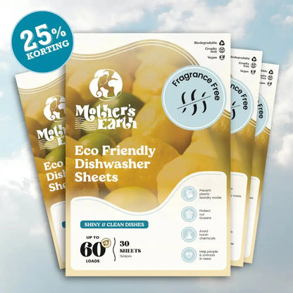 Milieuvriendelijke Vaatwasstrips 240 Wasjes Mother's Earth