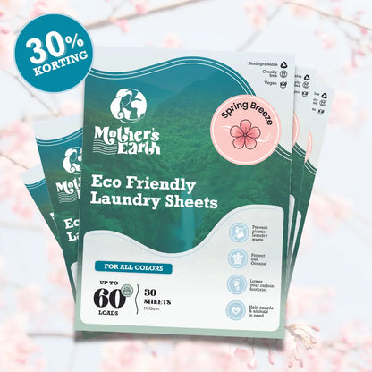 Milieuvriendelijke Wasstrips | 300 Wasjes Mother's Earth
