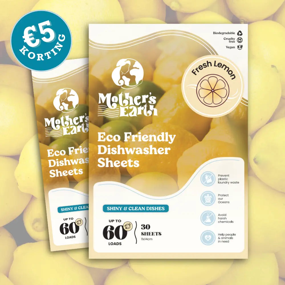 Milieuvriendelijke Vaatwasstrips | 120 Wasjes Mother's Earth