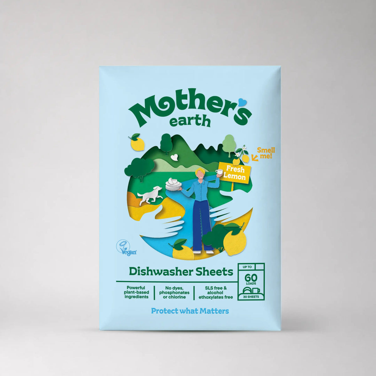 Milieuvriendelijke Vaatwasstrips Mother's Earth
