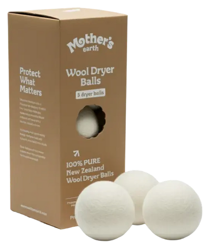 Drogerballen - 100% Nieuw Zeeland Wol Mother's Earth NL