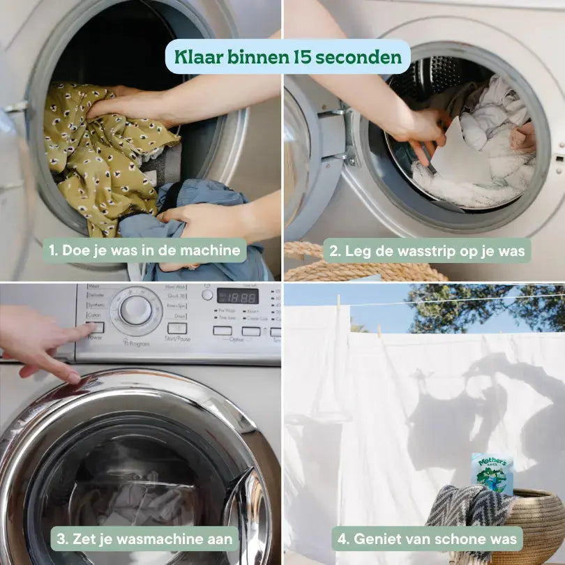 PVA Laundry detergent sheet Mother's Earth