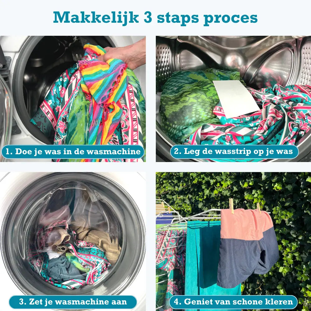 Milieuvriendelijke Wasstrips | 360 Wasjes Mother's Earth
