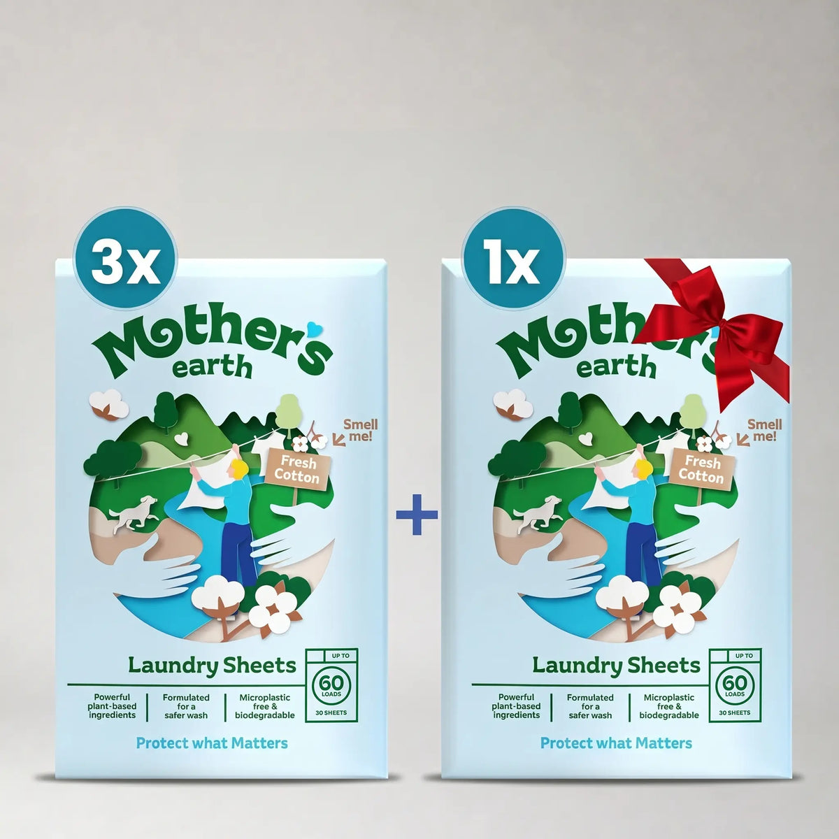 Milieuvriendelijke Wasstrips Mother's Earth