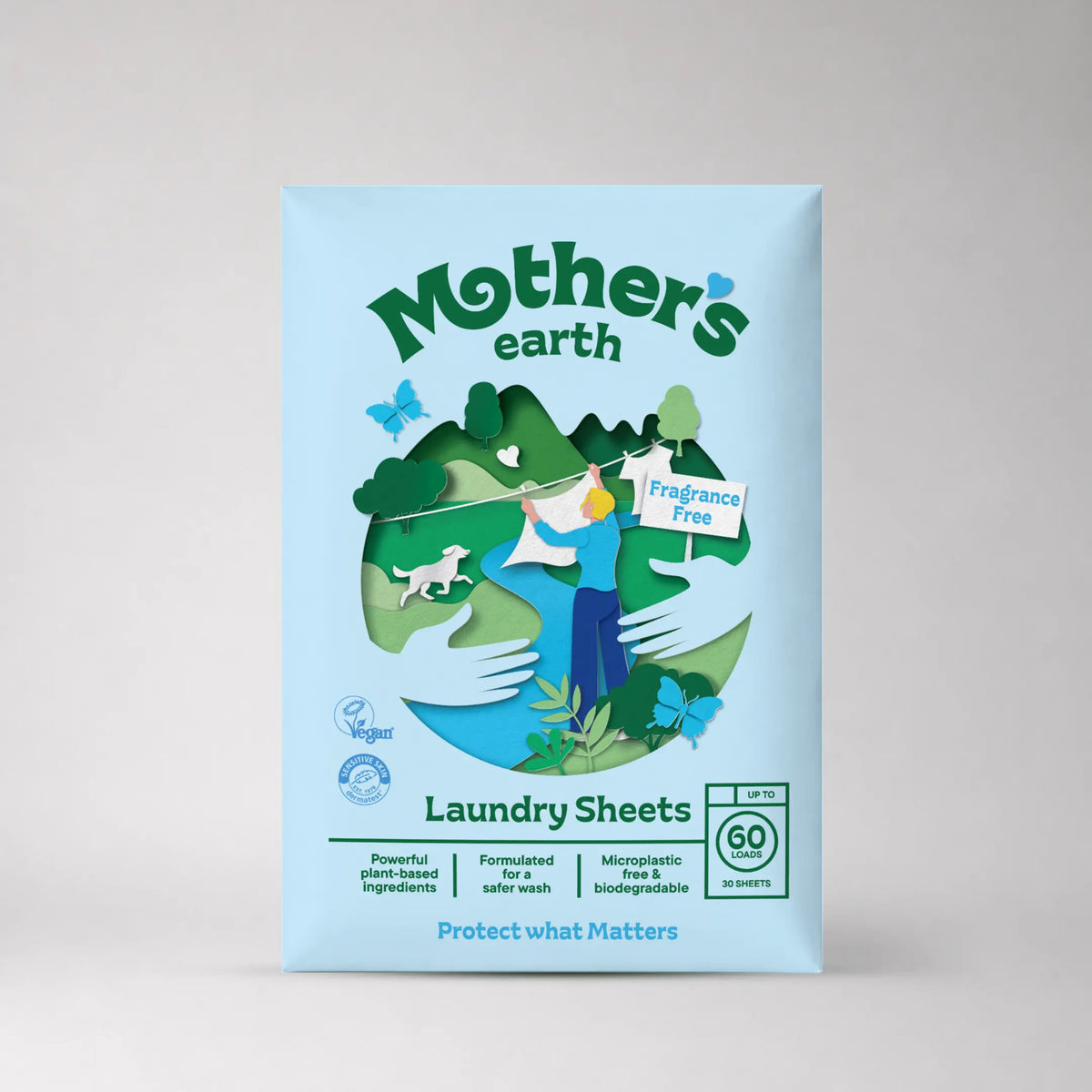 Milieuvriendelijke Wasstrips Mother's Earth