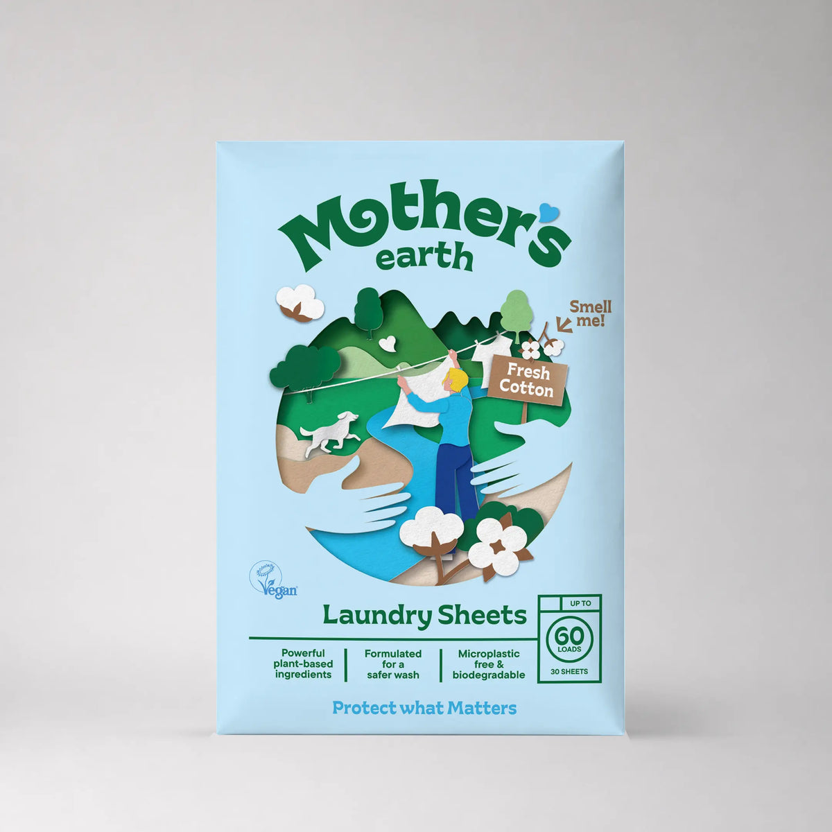 Milieuvriendelijke Wasstrips Mother's Earth