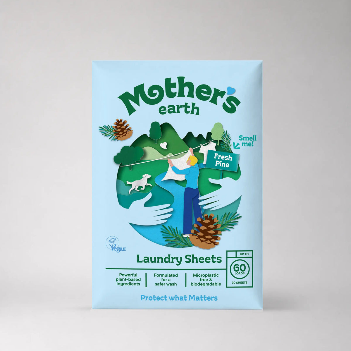 Milieuvriendelijke Wasstrips Mother's Earth