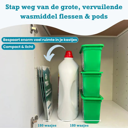 Milieuvriendelijke Wasstrips | 360 Wasjes Mother's Earth