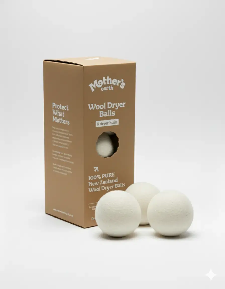 Drogerballen - 100% Nieuw Zeeland Wol Mother's Earth NL