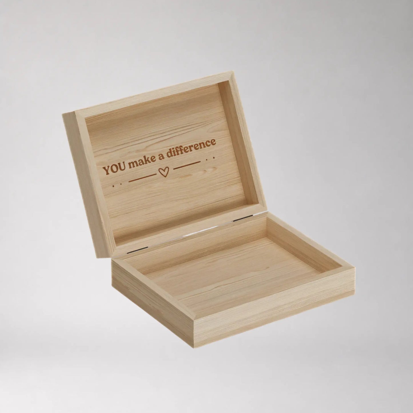 Houten 'Make A Difference' Bewaardoos Mother's Earth NL