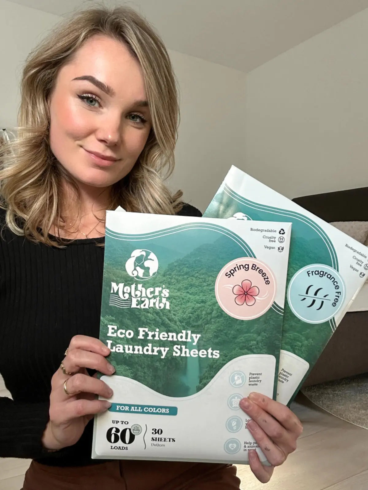 Ellen's Milieuvriendelijke Wasstrips Mother's Earth