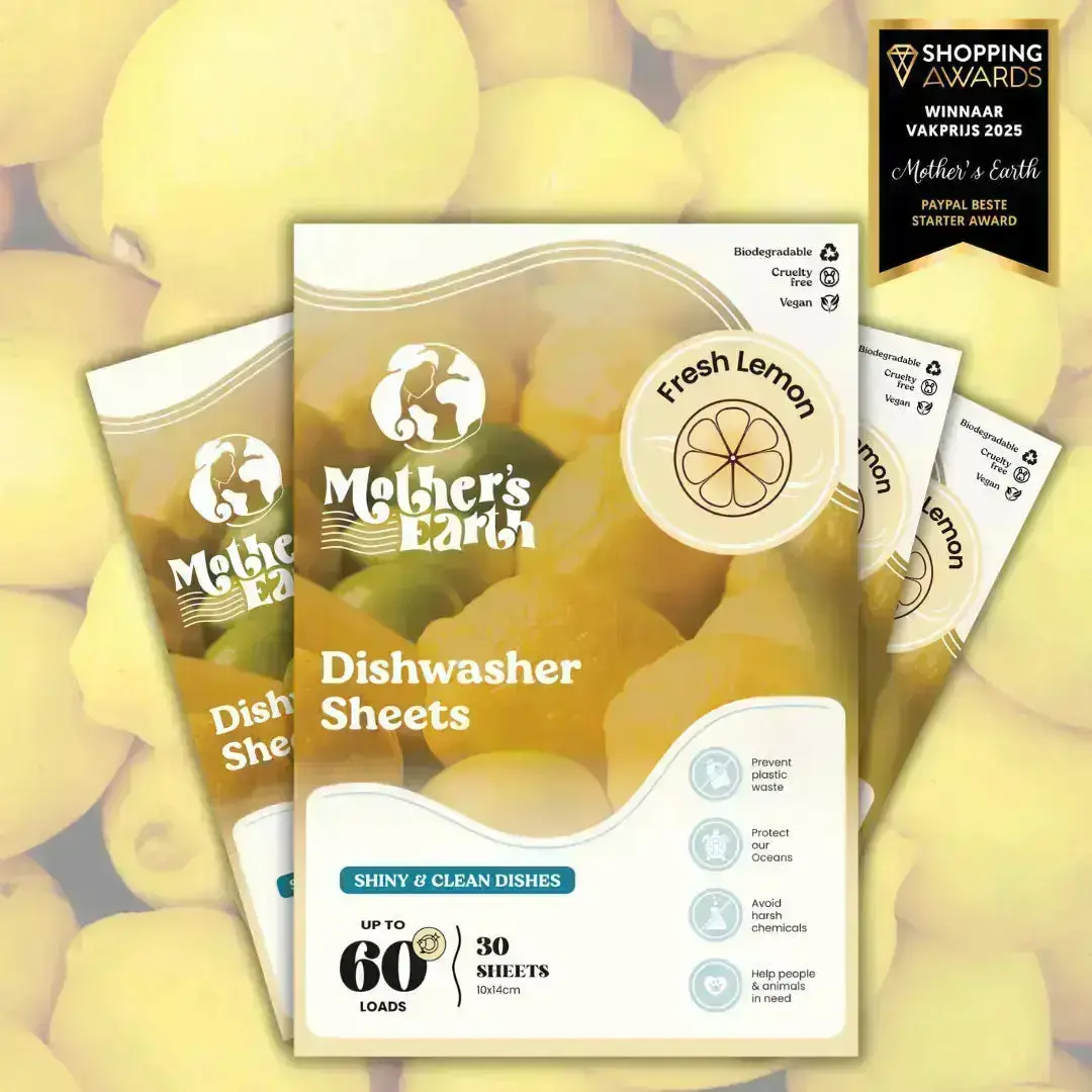 Milieuvriendelijke Vaatwasstrips Mother's Earth NL