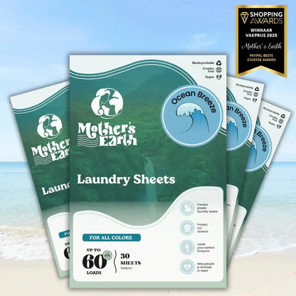 Milieuvriendelijke Wasstrips Mother's Earth