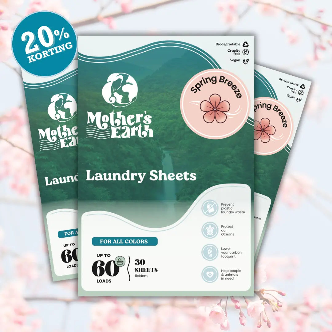 Milieuvriendelijke Wasstrips | 180 Wasjes Mother's Earth