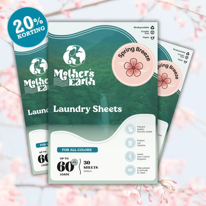 Milieuvriendelijke Wasstrips | 180 Wasjes Mother's Earth