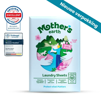 Milieuvriendelijke Wasstrips Mother's Earth